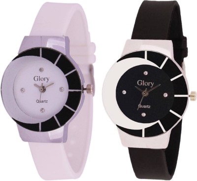 SPINOZA latest design black and white Analog Watch  - For Girls   Watches  (SPINOZA)