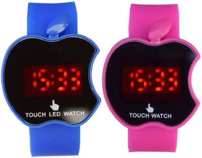 SPINOZA apple blue and pink Analog Watch  - For Boys & Girls   Watches  (SPINOZA)