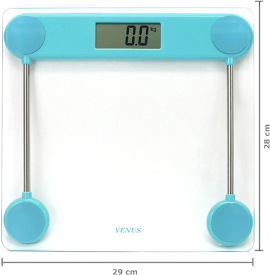 

Venus New Electronic Digital LCD Body health Check Up Fitness Weighing Scale(Blue)