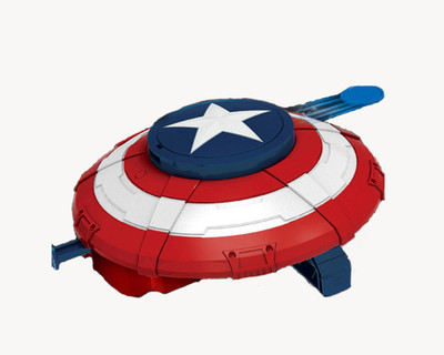 

Emob Captain Hero Blaster Shield Coin Launcher Revenge Hero Alliance(Multicolor)