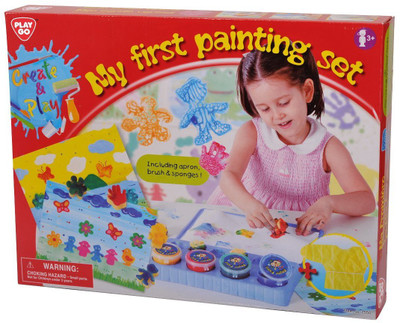 

Playgo Playgo My First Painting Set - Finger Paint -EduToys