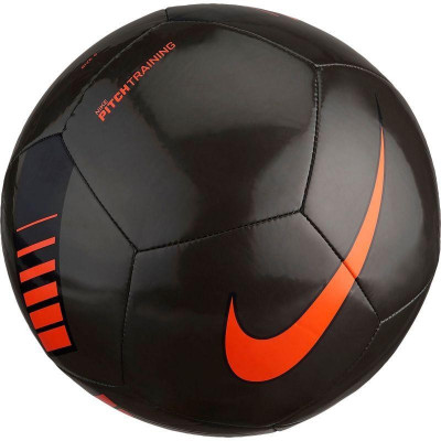 

Nike Pitch Training Football - Size: (Pack of 1, Multicolor, Black;orange