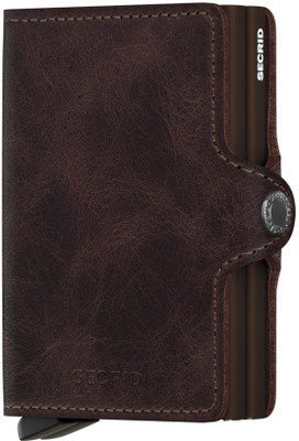 

Secrid 15 Card Holder(Set of 1, Brown)