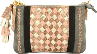 

D'oro Casual Grey Clutch