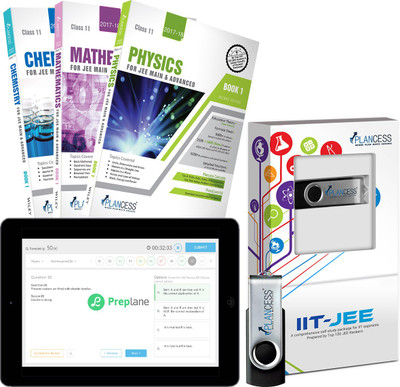 

Plancess JEE 2019 Complete Course - Video Lectures (Pen drive), Study Material (Books) & Online Test Series(Pen Drive)