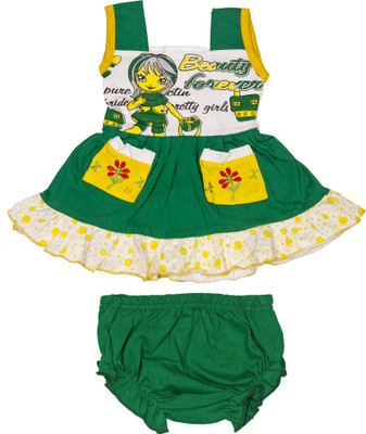 

Retaaz Girls Casual Dress Panty(Green