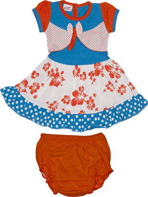 

Retaaz Girls Casual Dress Panty(Orange