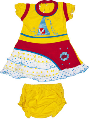 

Retaaz Girls Casual Dress Panty(Yellow