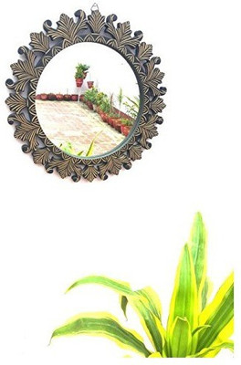 

Desi Karigar 025650 Decorative Mirror(Round)