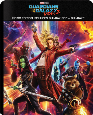 

Guardians Of The Galaxy Vol. 2 - 3D BD Steelbook(3D Blu-ray English)
