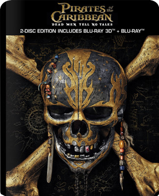 

Pirates Of The Caribbean: Salazar�s Revenge - 3D BD Steelbook(3D Blu-ray English)
