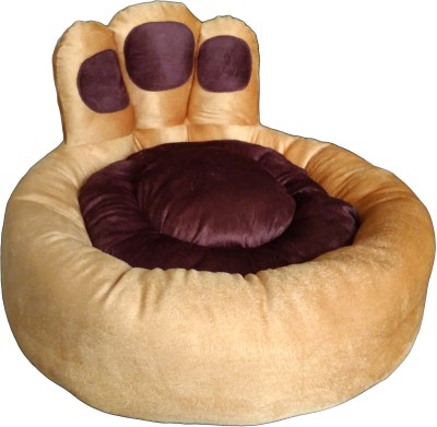 petitude pet store RGB145 XXL Pet Bed(Gold & Brown)