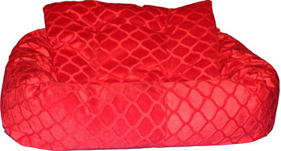 

Poofy's Pet Island MR4 XL Pet Bed(Red)