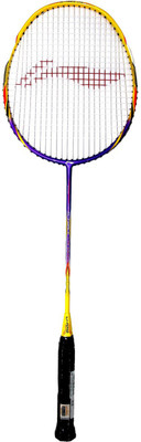 

Li-Ning G FORCE 3300i Yellow, Purple Strung Badminton Racquet(G4 - 3.25 Inches, 85 g), Purple;yellow