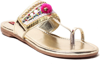 

MSC Women Gold Flats