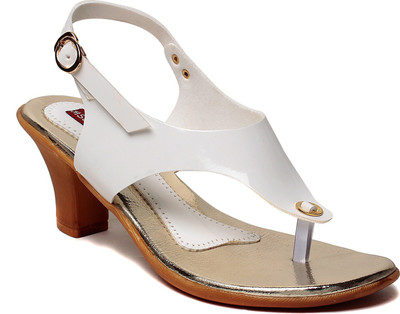 

MSC Women White Heels