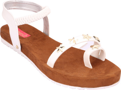

Footrendz Women White Flats