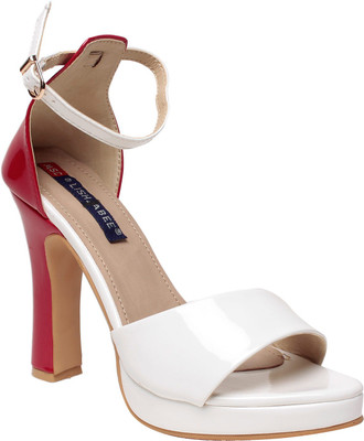 

MSC Women White Heels