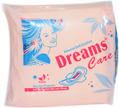 

Dreams Care ultra with wings Sanitary Pad(Pack of 8)
