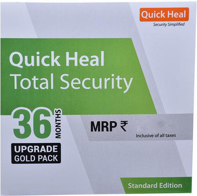 Quick Heal Total Security 1.0 User 3 Years(CD/DVD)