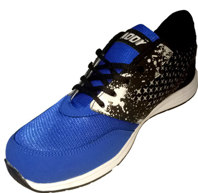 ADDY Running Shoes For Men(Black, Blue, Black and blue