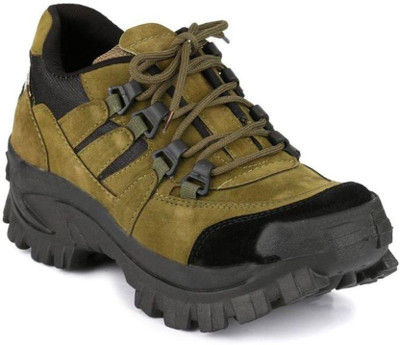 

CoolSwagg For Men And Boys Leather Boots For Men(Khaki