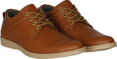 

Knight Ace Freak Sneakers For Men(Burgundy, Tan