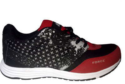 

ADDY Running Shoes For Men(Black, Red, Red and black