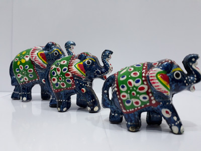 

kunalraj handicraft Decorative Showpiece - 7 cm(Plastic, Multicolor)