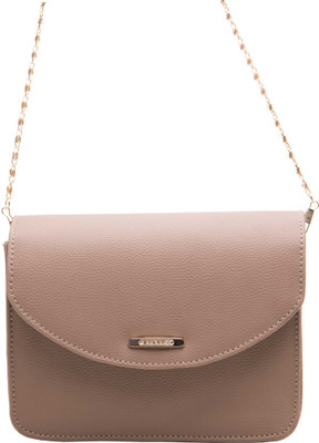 

abrazo Girls Evening/Party Grey PU Sling Bag