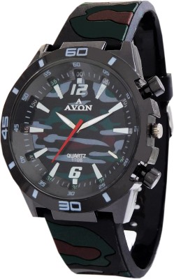 A Avon PK_754 Army Color Analog Watch  - For Boys   Watches  (A Avon)