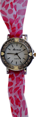 

Creator Skymax Silk Cloth Strap (11 Colours) New Fashion Watch - For Women