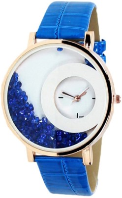 Mxre Rise n Shine Blue MOving Diamond Analog Watch  - For Women   Watches  (Mxre)