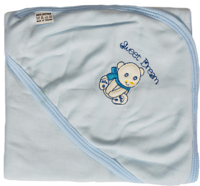 

Babys World Hosiery Cotton 2400 GSM Bath Towel(Light Blue)