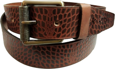

Garri Men Casual Brown Genuine Leather Belt