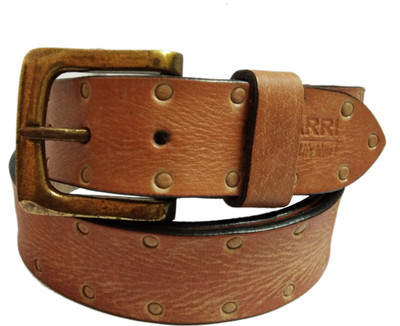 

Garri Men Casual Tan Genuine Leather Belt