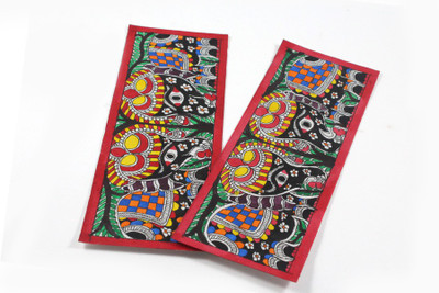 

India Meets India 86STBOBO002 Bookmark Bookmark(Madhubani, Multicolor)