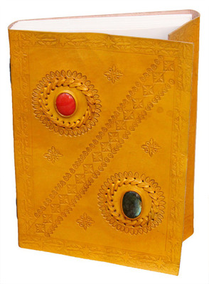 

Crafts Book-size Diary(Leather Diary, Yellow)