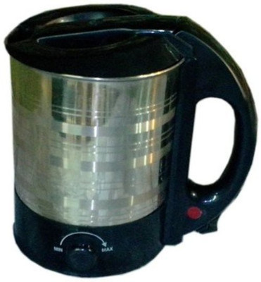 Bajaj Vacco EK-04 Electric Kettle(1.7 L, Silver, Black) available at flipkart for Rs.1050