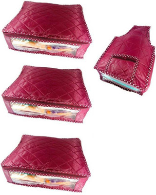 

Aadhya Designer combo of 1 blouse & 3 saree COVERS_5(Maroon)