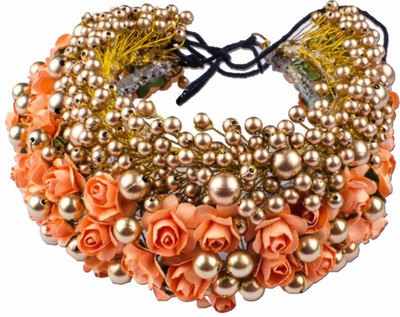 

Majik Fancy Bridal Gajra (Veni) Hair Band(Multicolor)