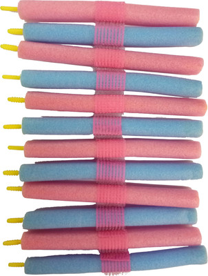 

Bella Hararo Hair Curler roller soft stick set of 12 Hair Accessory Set(Multicolor)