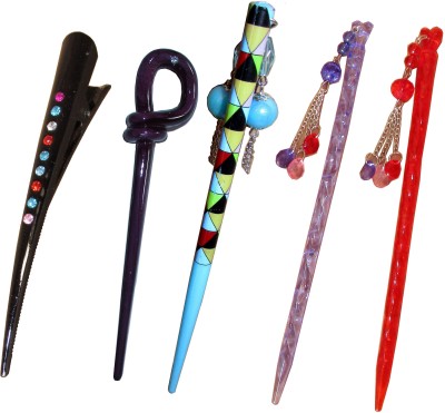 

Style Tweak Juda Stick Hair Accessory Set(Multicolor)