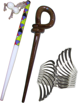 

Style Tweak Juda Stick Hair Accessory Set(Multicolor)