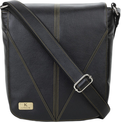 

K London Messenger Bag(Black)