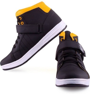 

Clerk Boys Velcro Casual Boots(Yellow