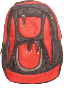 

CARRY MEE 16 inch Laptop Backpack(Red, Black), Black;red