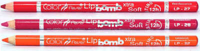 

Color Fever Lip Liner Budget Pack(Multi)
