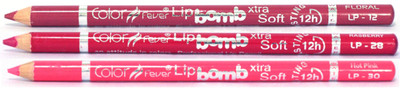 

Color Fever Lip Liner Budget Pack(Multcolor)