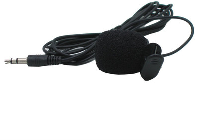 

Singtronics Type2 30Hz 15000Hz Collar Mini 3.5mm Black Tie Lapel Lavalier Clip attached Microphone